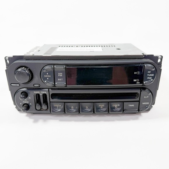 Daimler Chrysler Other - 2002-2007 OEM Chrysler Dodge Jeep RAM CD Player Radio Part P05064354AI RBK